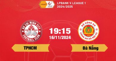 FPT Play Trực tiếp bóng đá TPHCM vs Công an Hà Nội, 19h15 hôm nay 16/11/2024